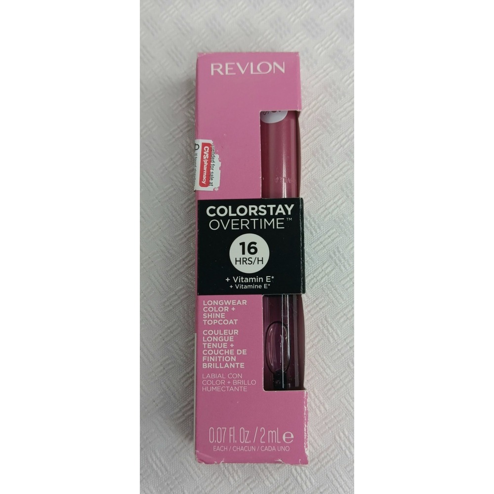 Revlon ColorStay Lipcolor Pearl #80 Keep Blushing NEW Overtime 16 hr +vitamin E